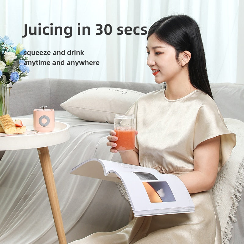 500ml USB Rechargeable Portable Juicer - Compact And Convenient Juice –  vacpi