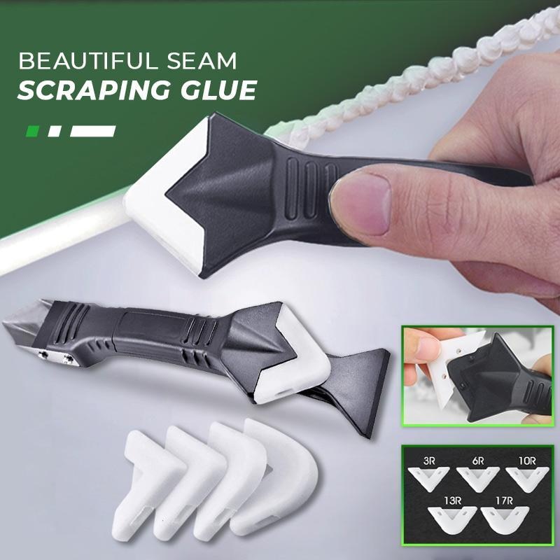 Multifunctional 3 In1 Glass Glue Angle Scraper